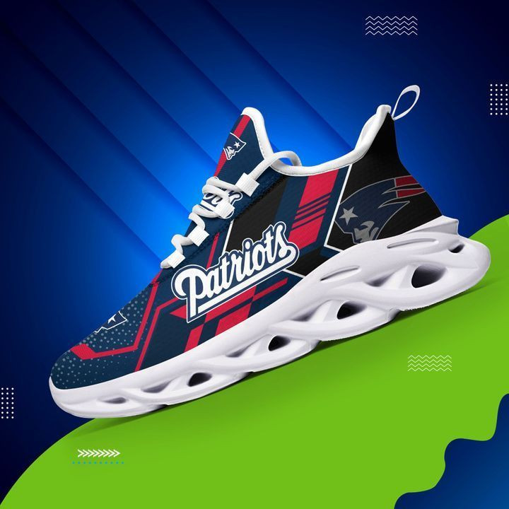 New England Patriots NFL Max Soul Shoes Sneakers For Men And Women Calebmatthewhans