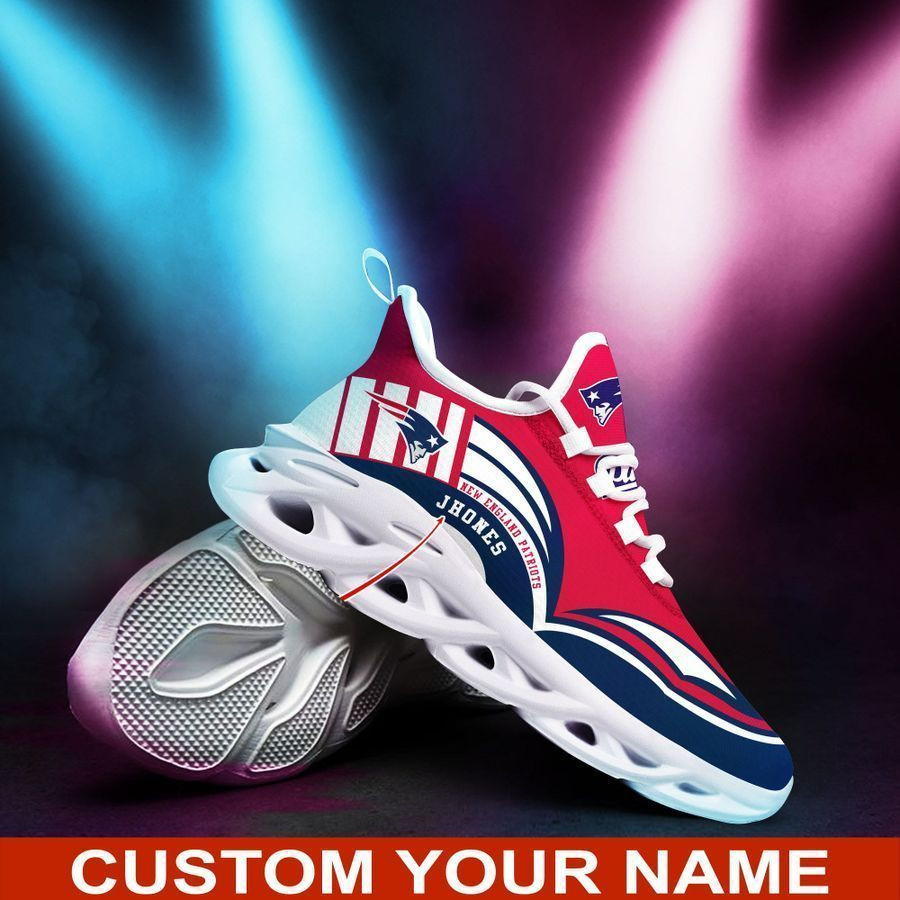 New England Patriots NFL Max Soul Shoes Sneakers For Men And Women Calebmatthewhans