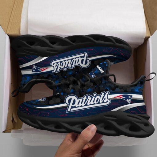 New England Patriots NFL Max Soul Shoes Sneakers For Men And Women Calebmatthewhans