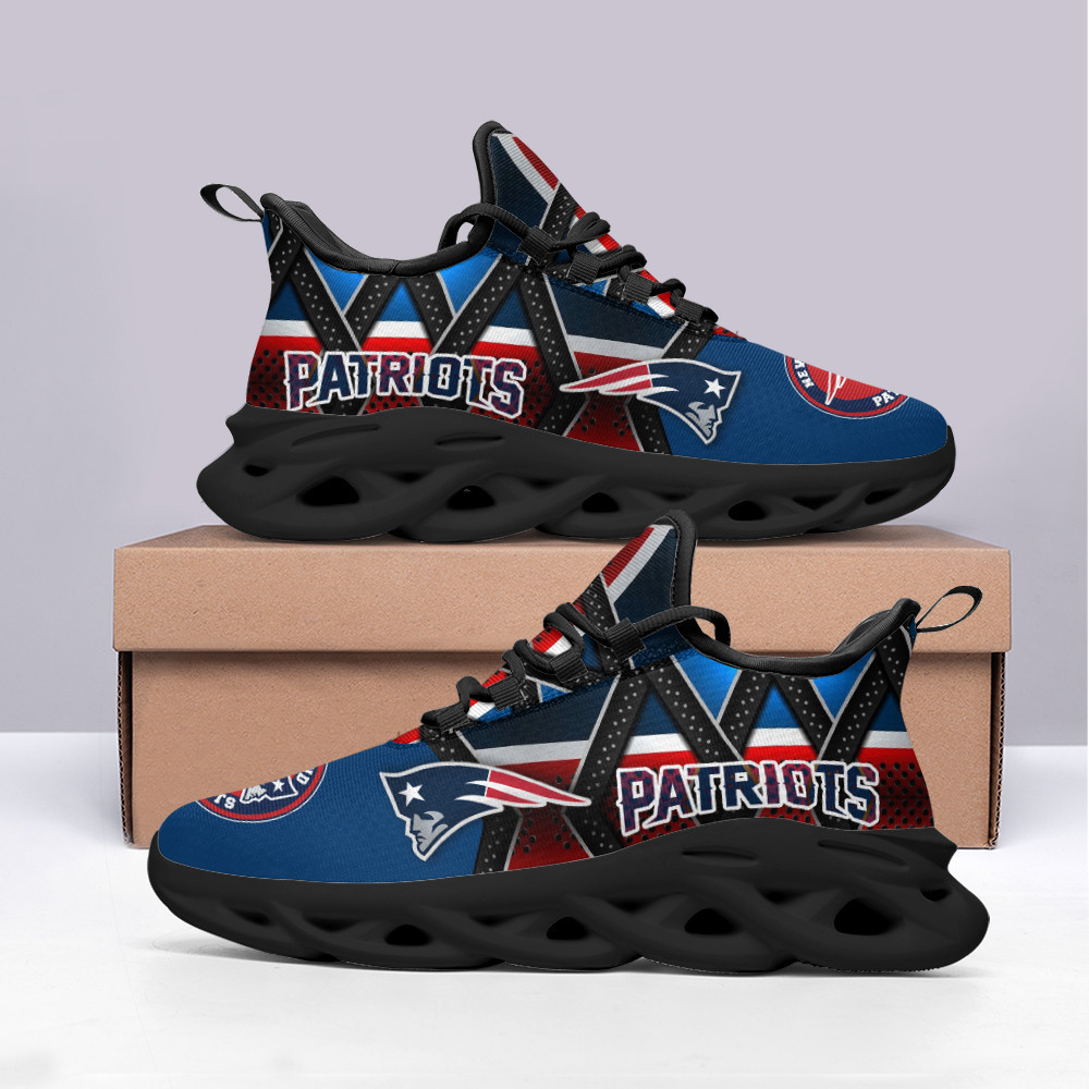 New England Patriots NFL Max Soul Shoes Sneakers For Men And Women Calebmatthewhans