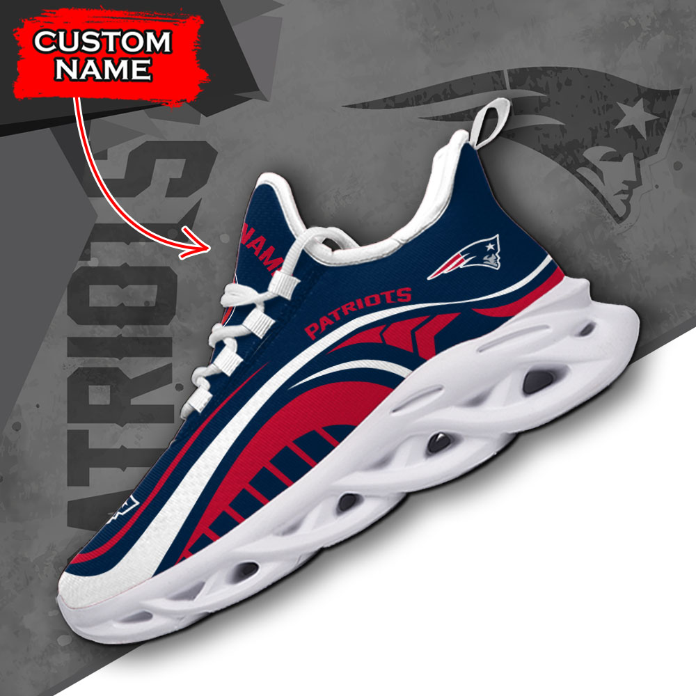 New England Patriots NFL Max Soul Shoes Sneakers For Men And Women Calebmatthewhans