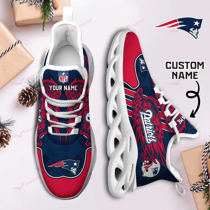 New England Patriots NFL Max Soul Shoes Sneakers For Men And Women Calebmatthewhans