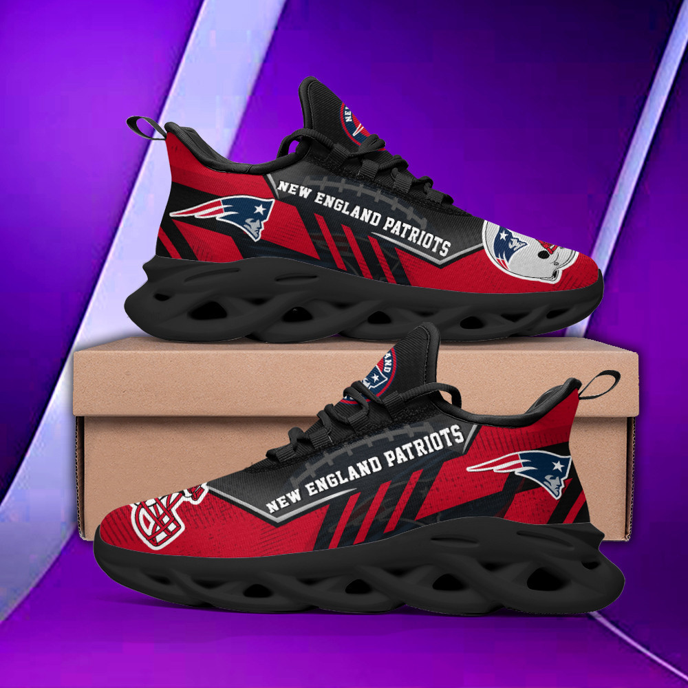 New England Patriots NFL Max Soul Shoes Sneakers For Men And Women Calebmatthewhans