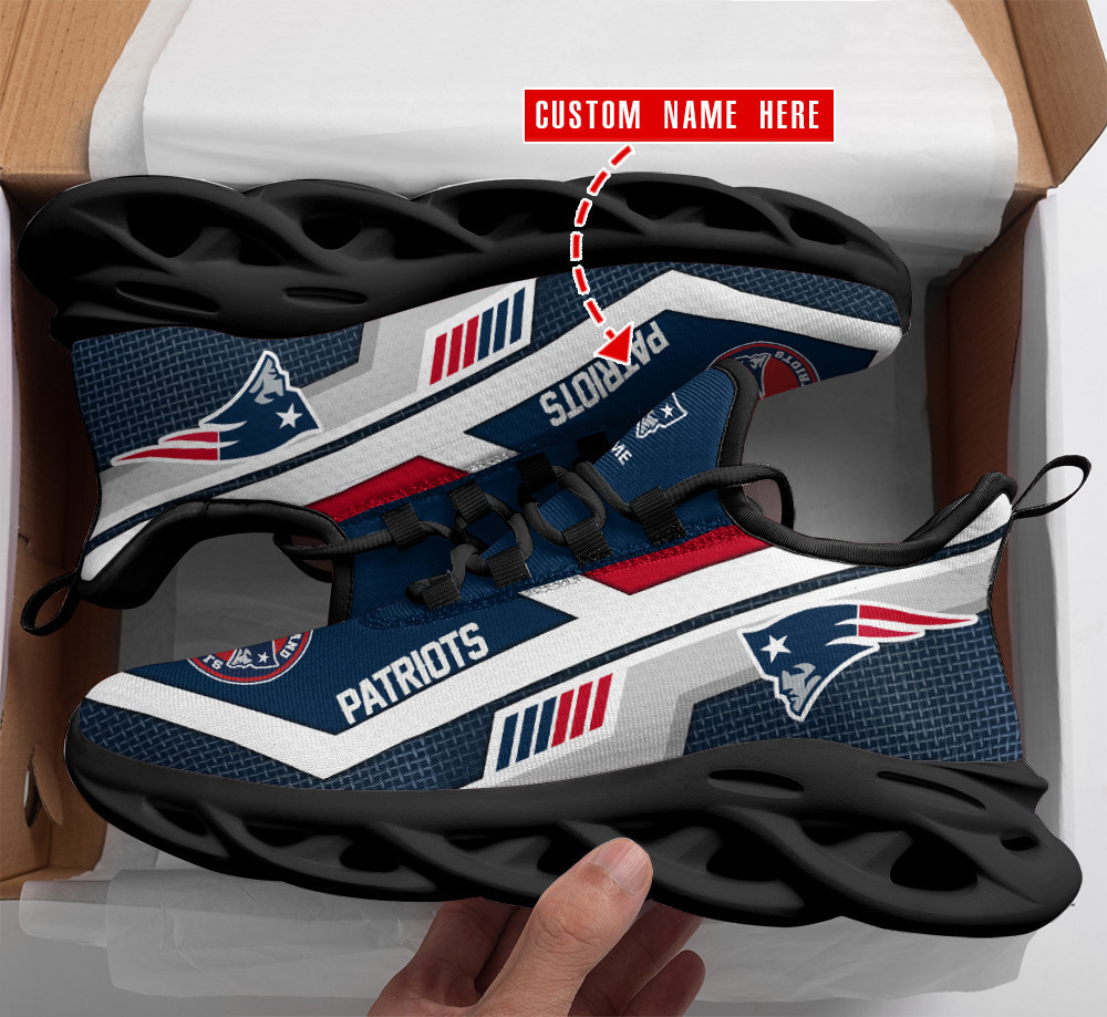 New England Patriots NFL Max Soul Shoes Sneakers For Men And Women Calebmatthewhans