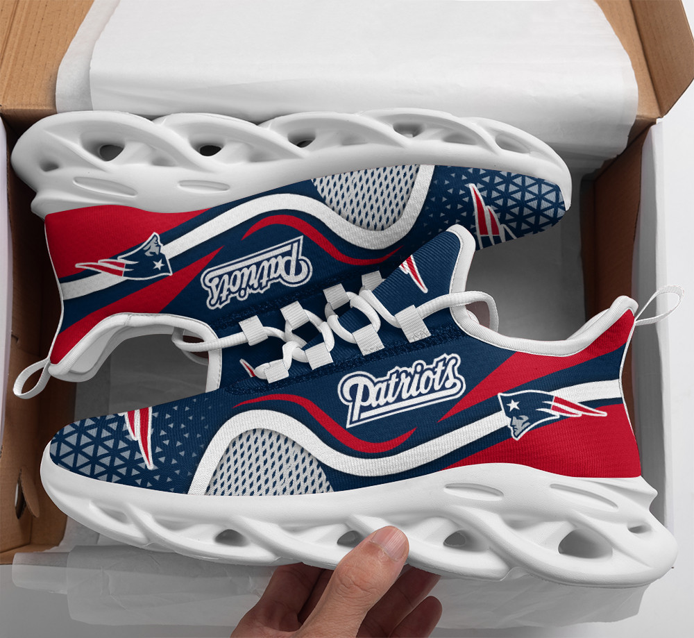 New England Patriots NFL Max Soul Shoes Sneakers For Men And Women Calebmatthewhans