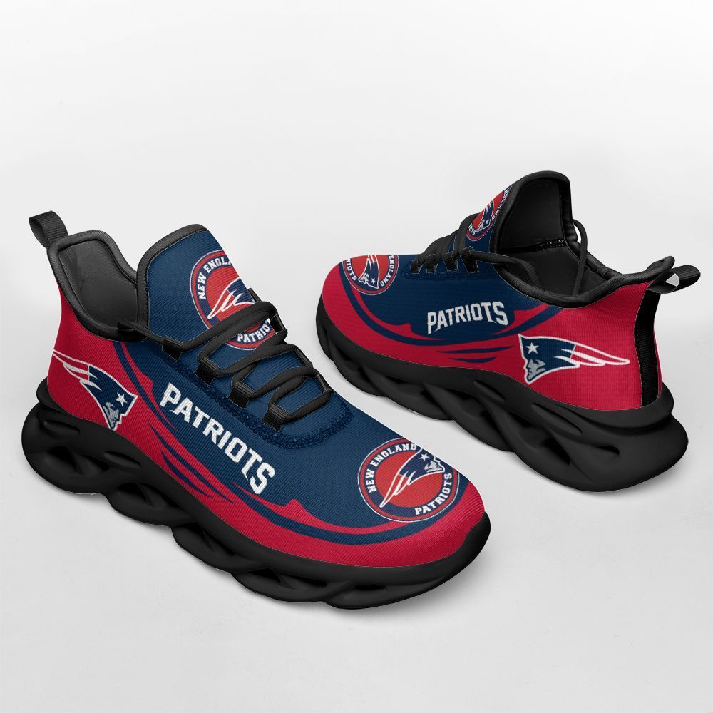New England Patriots NFL Max Soul Shoes Sneakers For Men And Women Calebmatthewhans