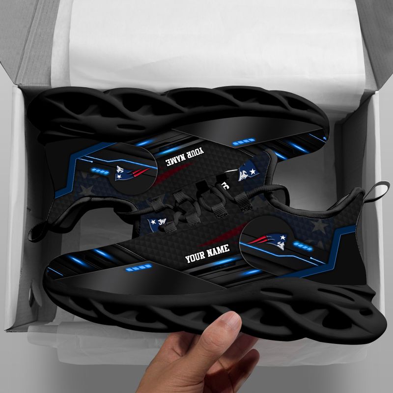 New England Patriots NFL Max Soul Shoes Sneakers For Men And Women Calebmatthewhans