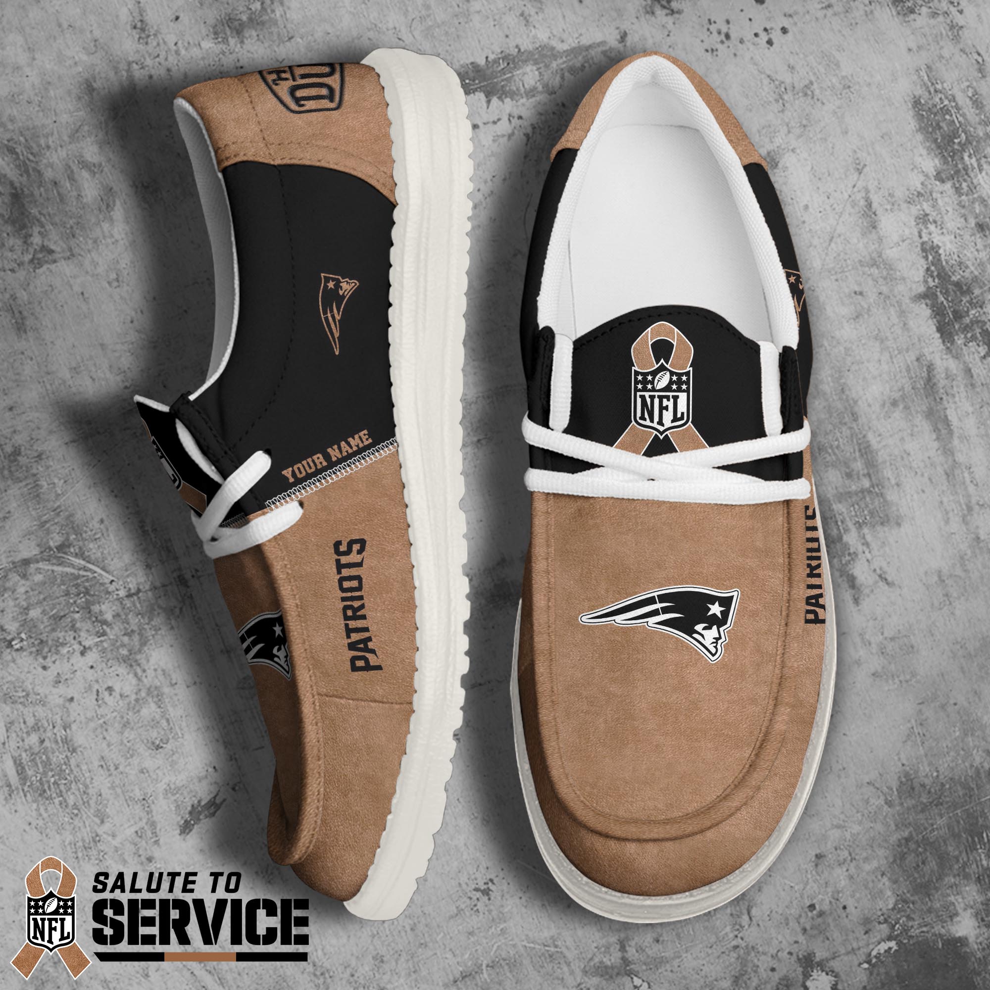 New England Patriots Personalized Hey Dude Shoes For Men And Women Calebmatthewhans