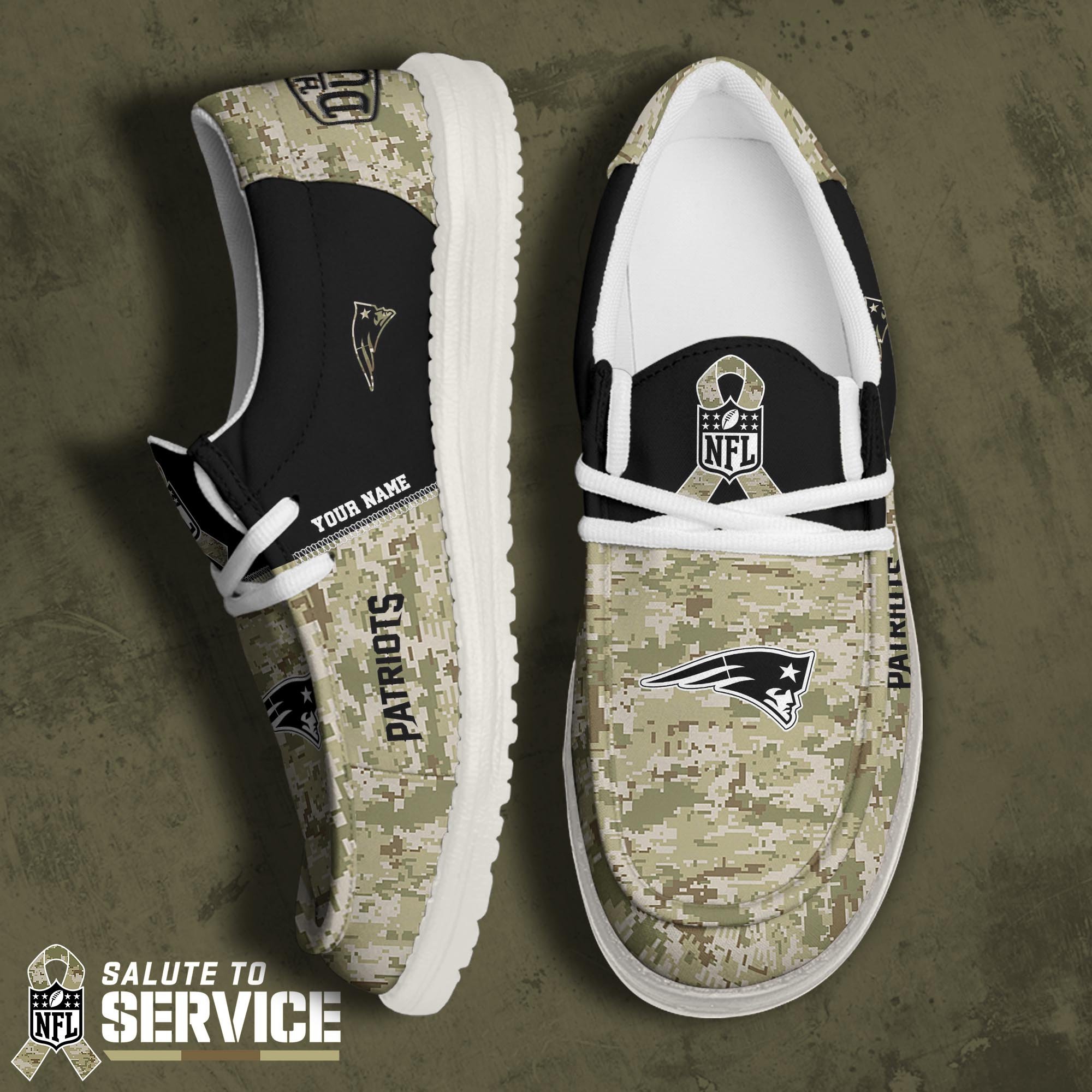 New England Patriots Personalized Hey Dude Shoes For Men And Women Calebmatthewhans