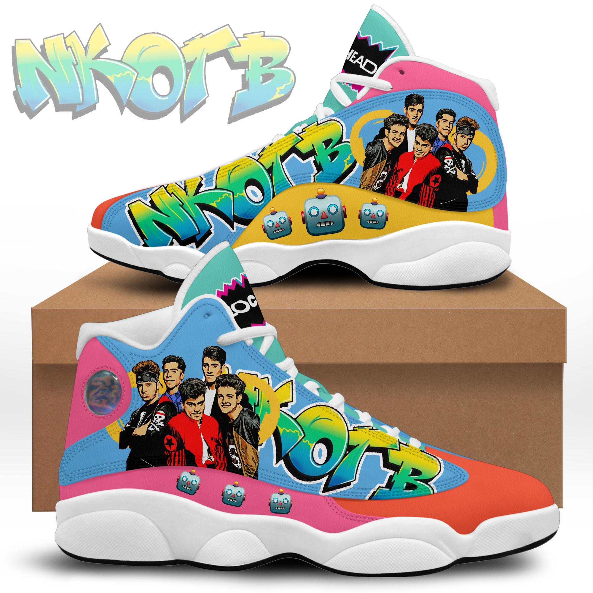 New Kids on the Block AJ13 Sneakers Shoes For Men And Women Calebmatthewhans