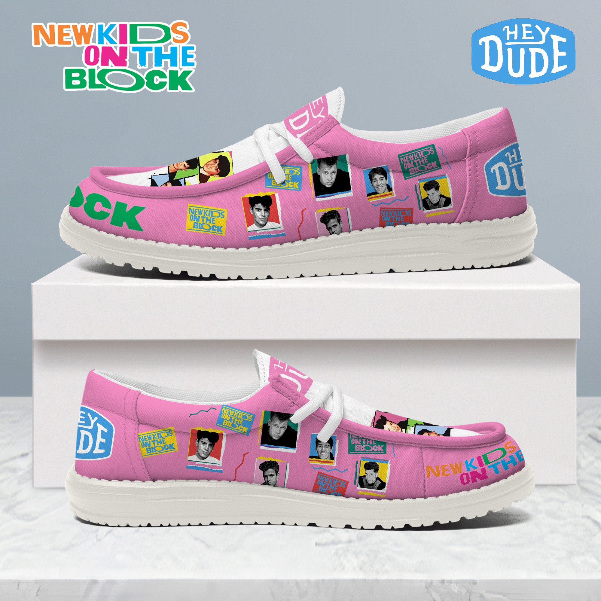New Kids on the Block – Custom Name Hey Dude Calebmatthewhans
