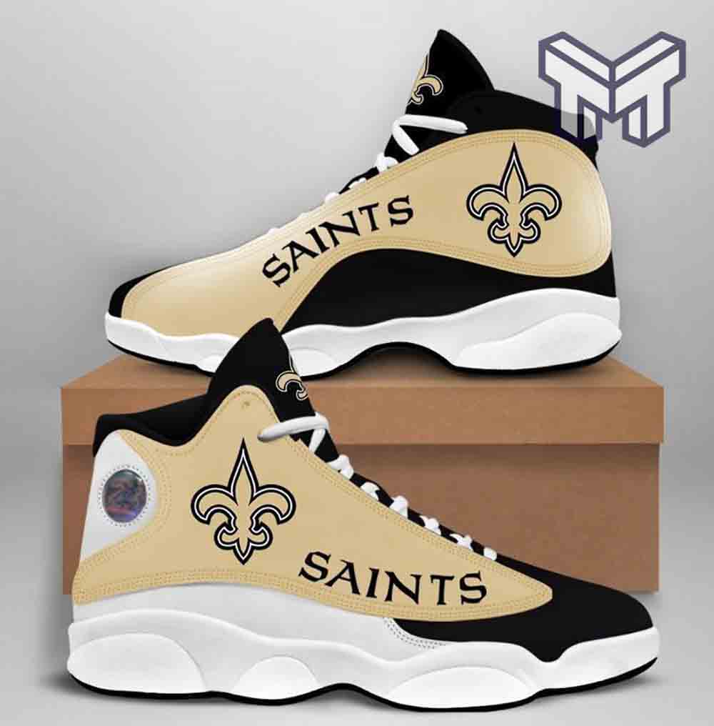 New Orleans Saints AJ13 Sneakers Shoes For Men And Women Calebmatthewhans
