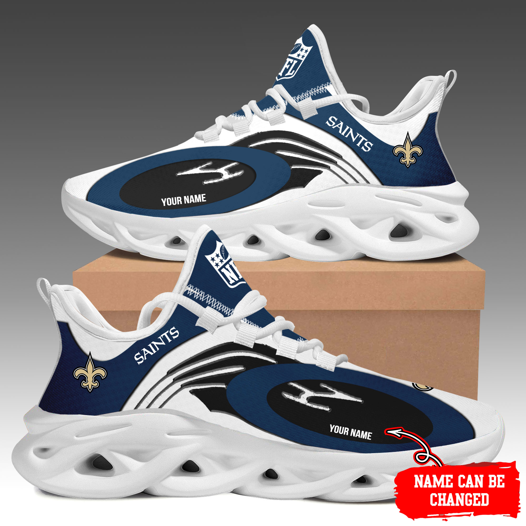 New Orleans Saints Max Soul Shoes Sneakers For Men And Women Calebmatthewhans