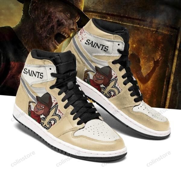 New Orleans Saints NFL AJ1 High Sneakers Shoes For Men And Women Calebmatthewhans