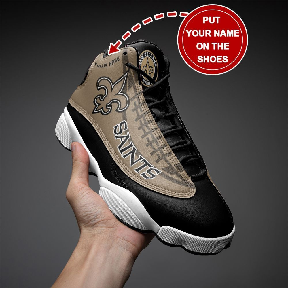 New Orleans Saints NFL AJ13 Sneakers Shoes For Men And Women Calebmatthewhans