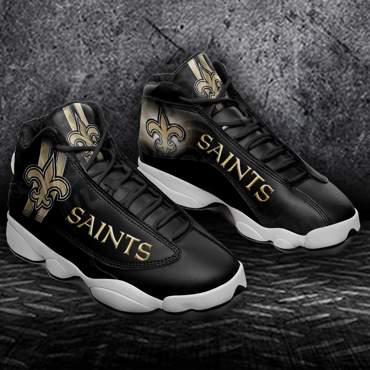 New Orleans Saints NFL AJ13 Sneakers Shoes For Men And Women Calebmatthewhans