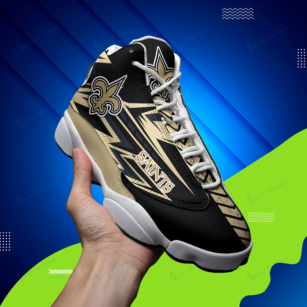 New Orleans Saints NFL AJ13 Sneakers Shoes For Men And Women Calebmatthewhans