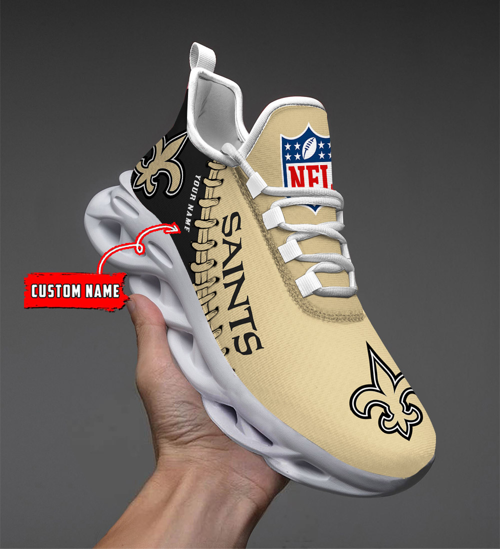 New Orleans Saints NFL Max Soul Shoes Sneakers For Men And Women Calebmatthewhans