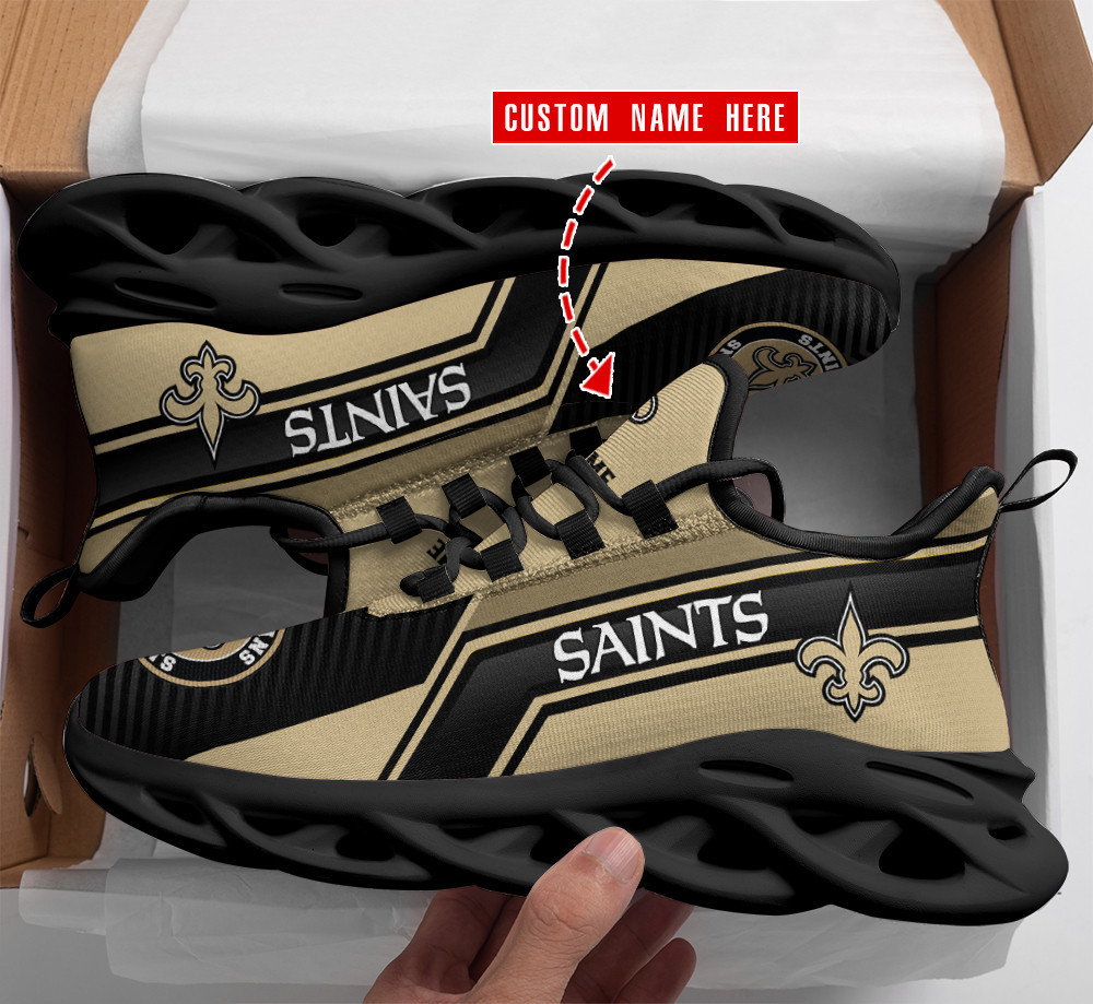 New Orleans Saints NFL Max Soul Shoes Sneakers For Men And Women Calebmatthewhans