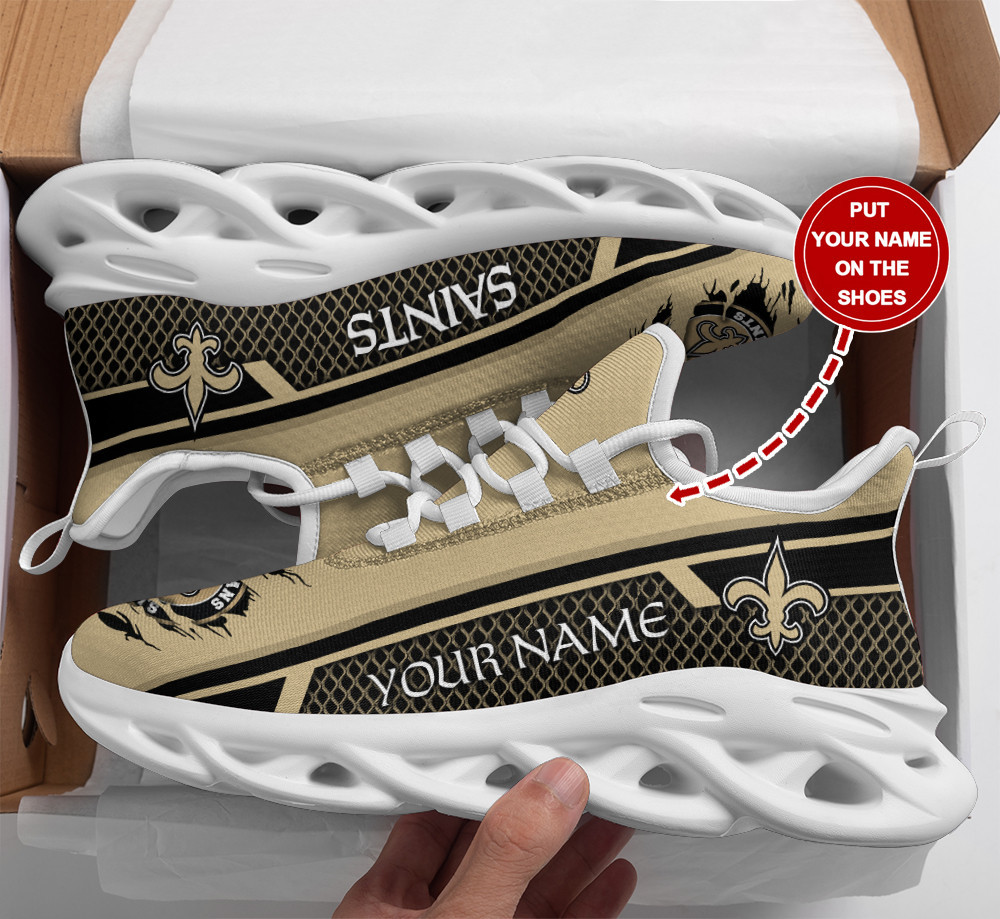 New Orleans Saints NFL Max Soul Shoes Sneakers For Men And Women Calebmatthewhans