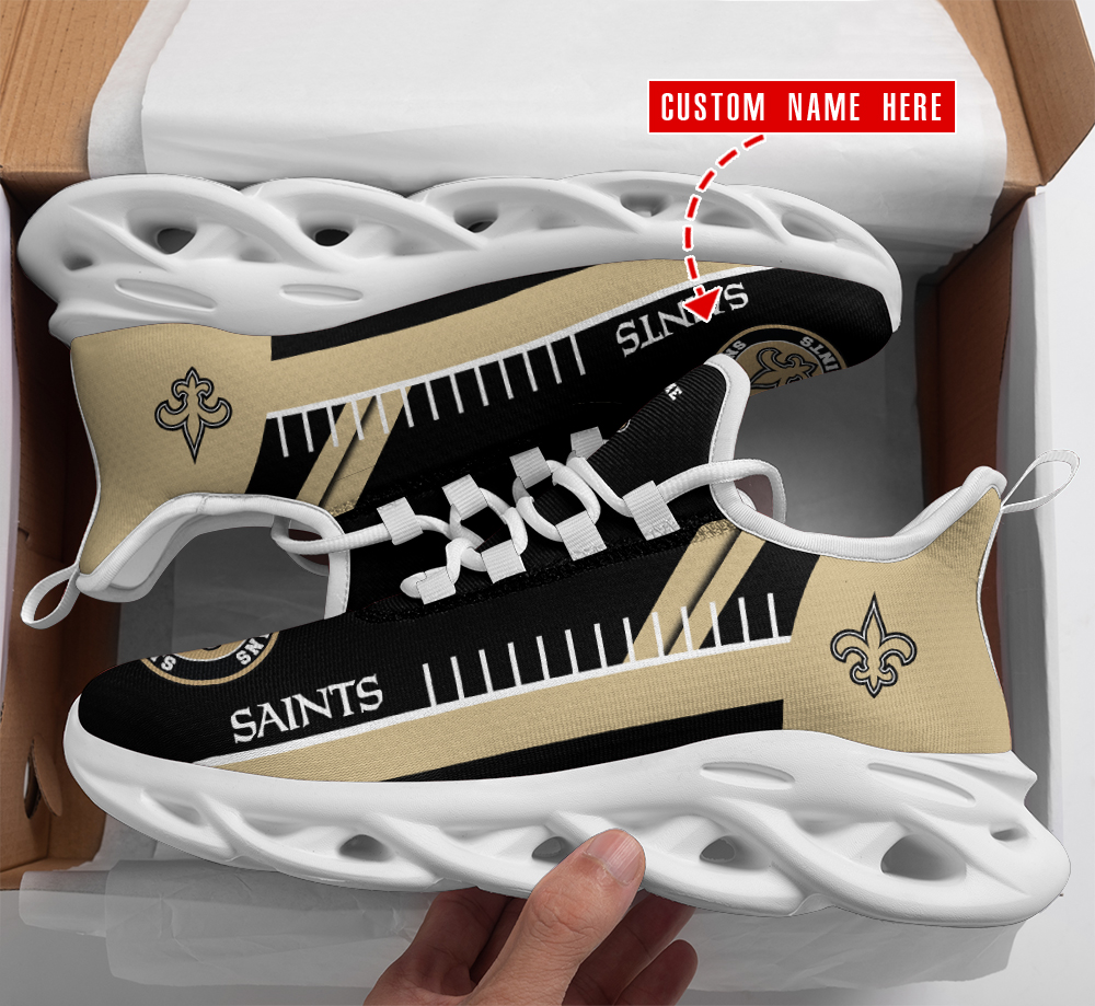 New Orleans Saints NFL Max Soul Shoes Sneakers For Men And Women Calebmatthewhans