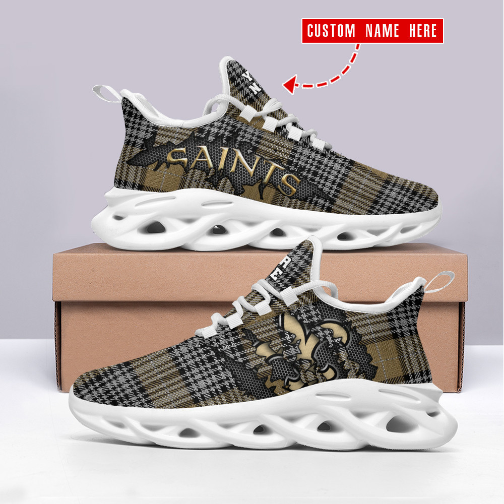 New Orleans Saints NFL Max Soul Shoes Sneakers For Men And Women Calebmatthewhans