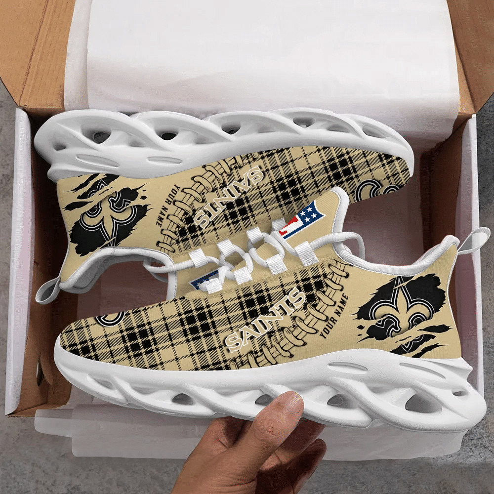 New Orleans Saints NFL Max Soul Shoes Sneakers For Men And Women Calebmatthewhans