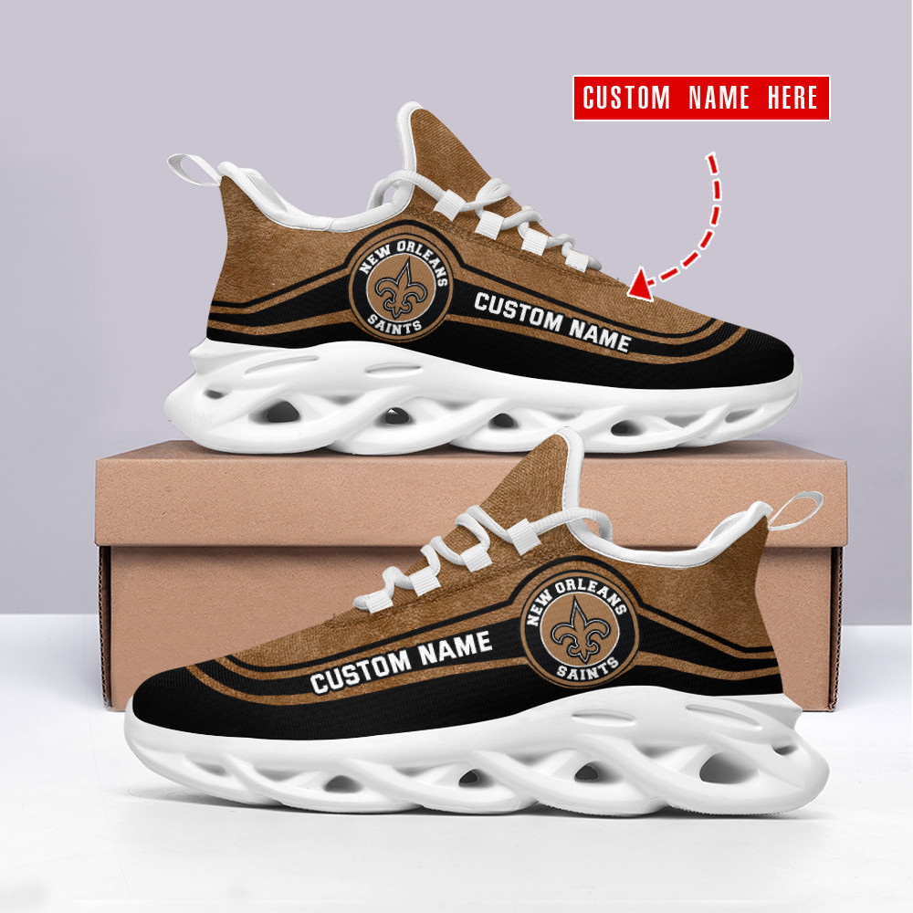 New Orleans Saints NFL Max Soul Shoes Sneakers For Men And Women Calebmatthewhans