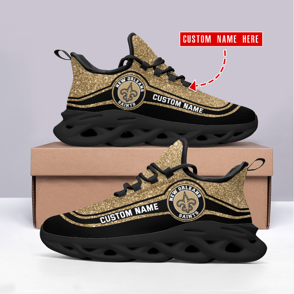 New Orleans Saints NFL Max Soul Shoes Sneakers For Men And Women Calebmatthewhans