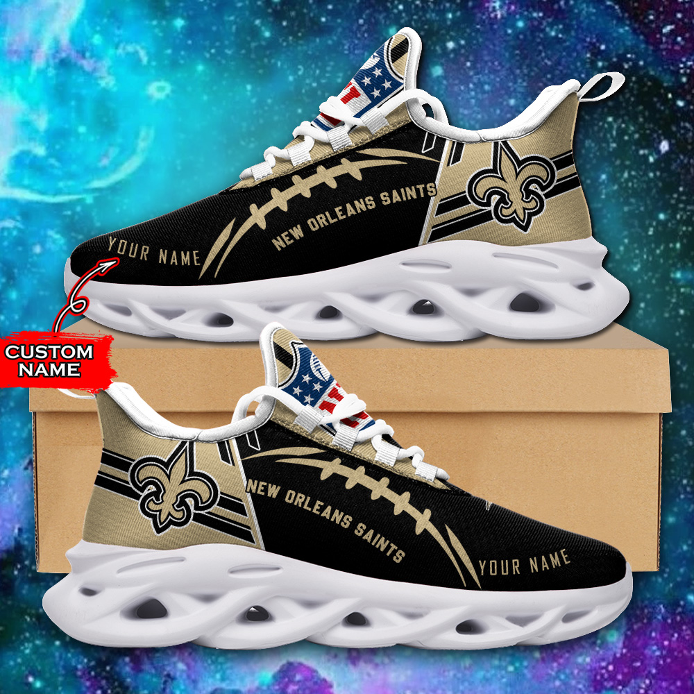 New Orleans Saints NFL Max Soul Shoes Sneakers For Men And Women Calebmatthewhans