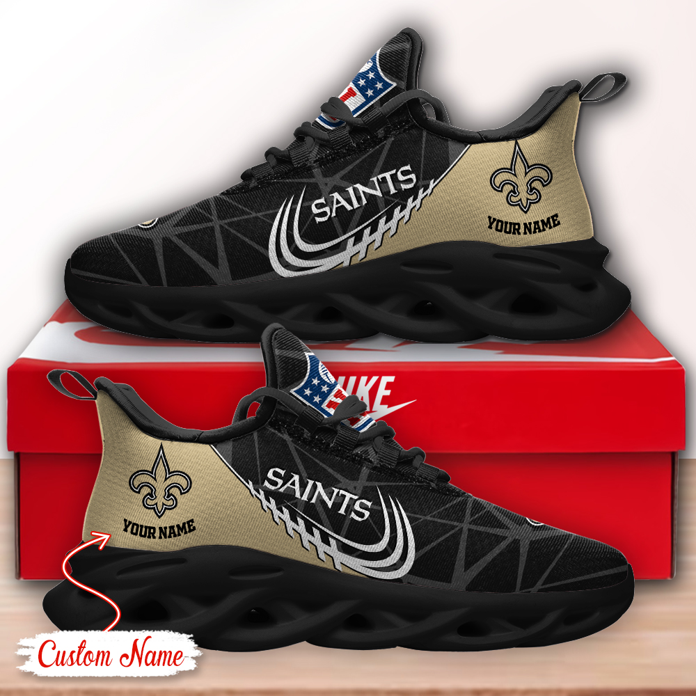 New Orleans Saints NFL Max Soul Shoes Sneakers For Men And Women Calebmatthewhans