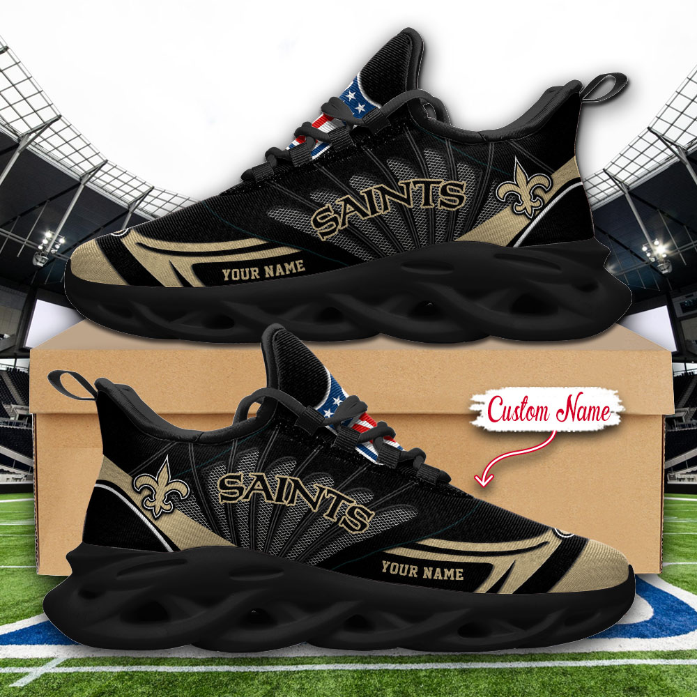 New Orleans Saints NFL Max Soul Shoes Sneakers For Men And Women Calebmatthewhans