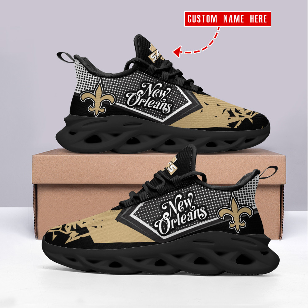 New Orleans Saints NFL Max Soul Shoes Sneakers For Men And Women Calebmatthewhans