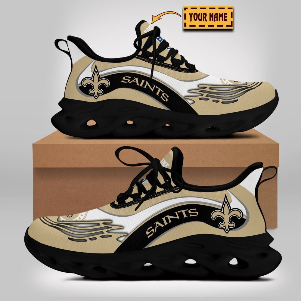 New Orleans Saints NFL Max Soul Shoes Sneakers For Men And Women Calebmatthewhans