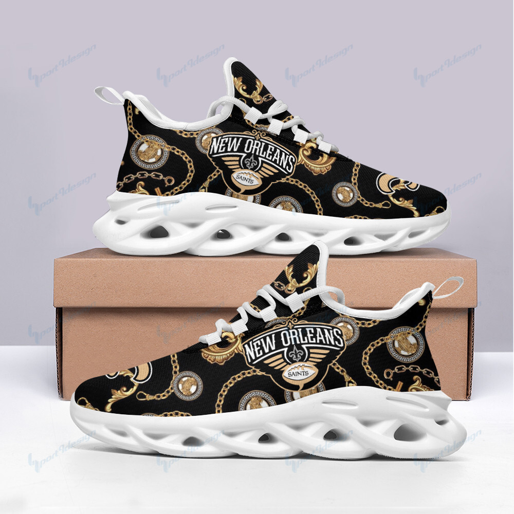 New Orleans Saints NFL Max Soul Shoes Sneakers For Men And Women Calebmatthewhans