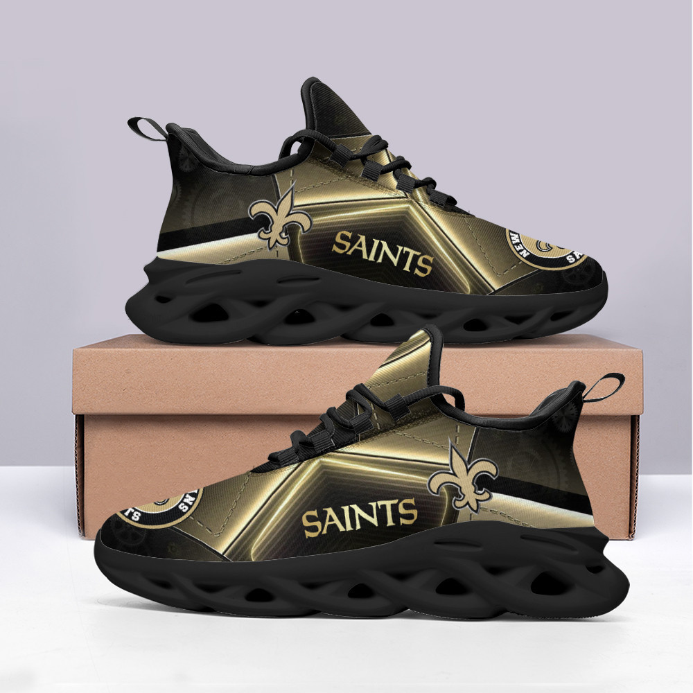 New Orleans Saints NFL Max Soul Shoes Sneakers For Men And Women Calebmatthewhans