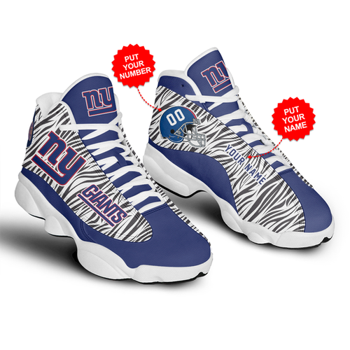 New York Giants AJ13 Sneakers Shoes For Men And Women Calebmatthewhans