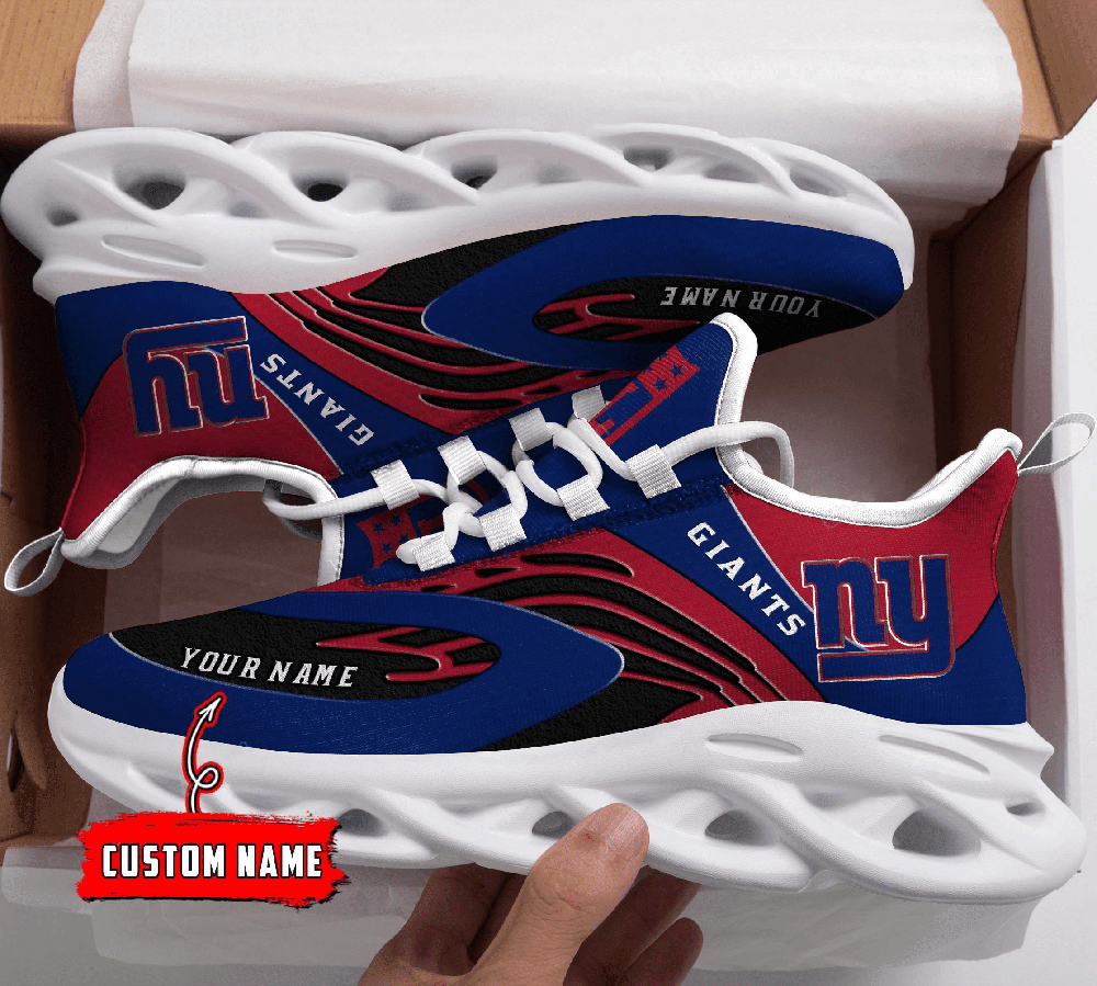 New York Giants Max Soul Shoes Sneakers For Men And Women Calebmatthewhans