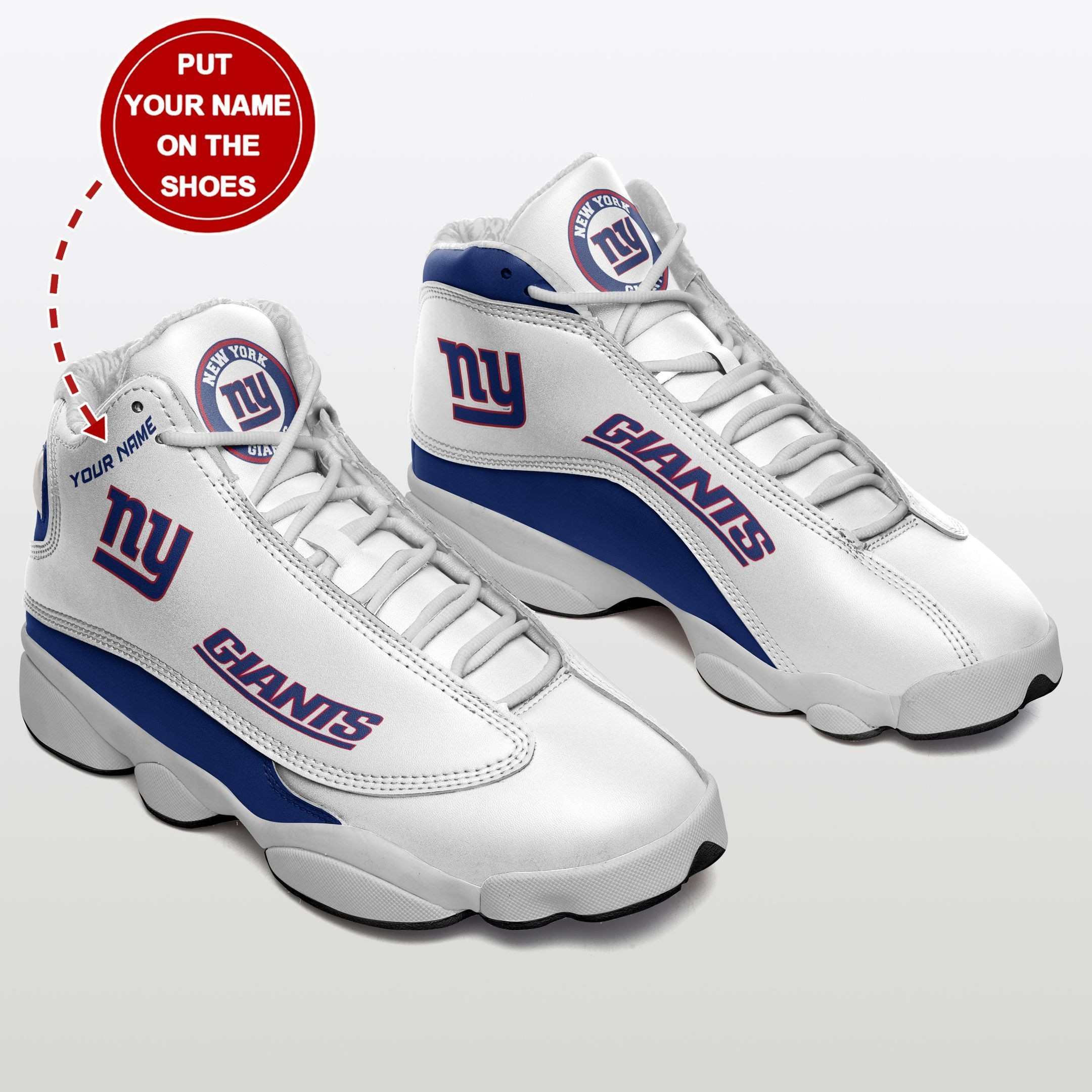 New York Giants NFL AJ13 Sneakers Shoes For Men And Women Calebmatthewhans