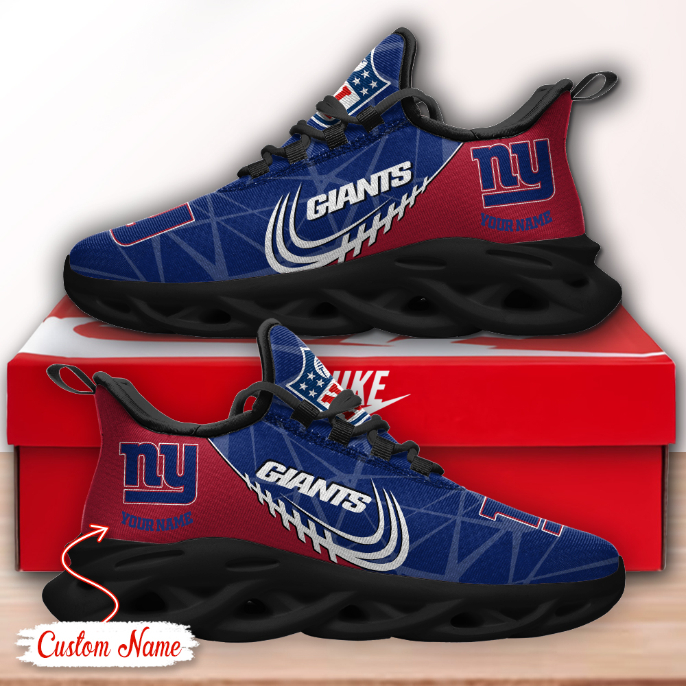 New York Giants NFL Max Soul Shoes Sneakers For Men And Women Calebmatthewhans