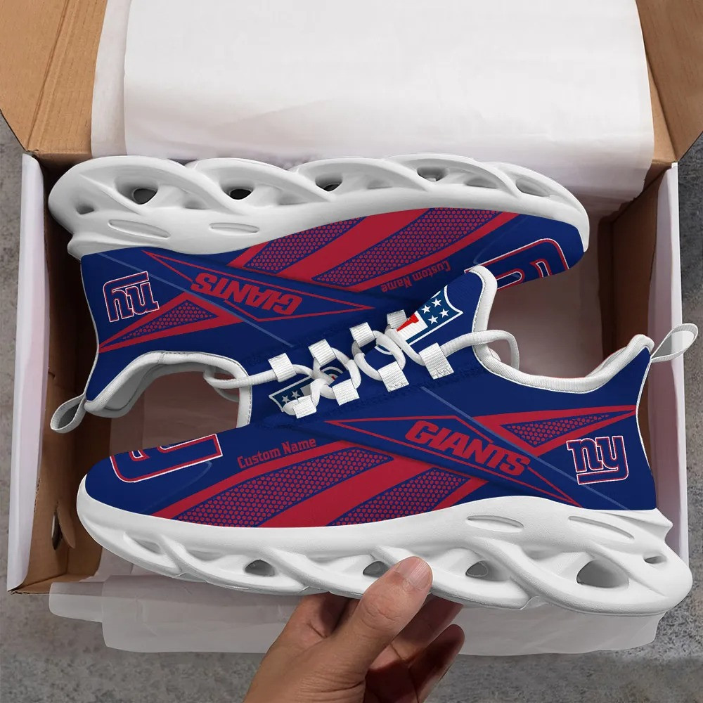 New York Giants NFL Max Soul Shoes Sneakers For Men And Women Calebmatthewhans