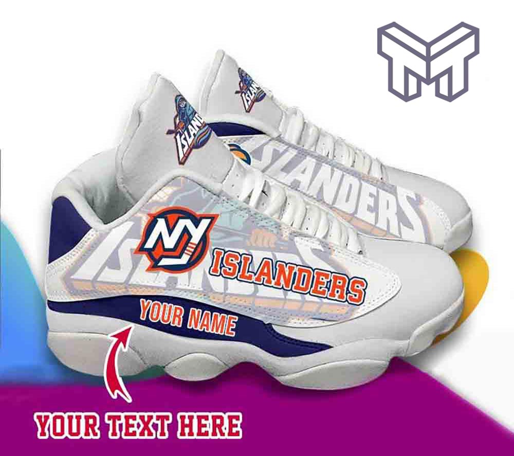 New York Islanders AJ13 Sneakers Shoes For Men And Women Calebmatthewhans