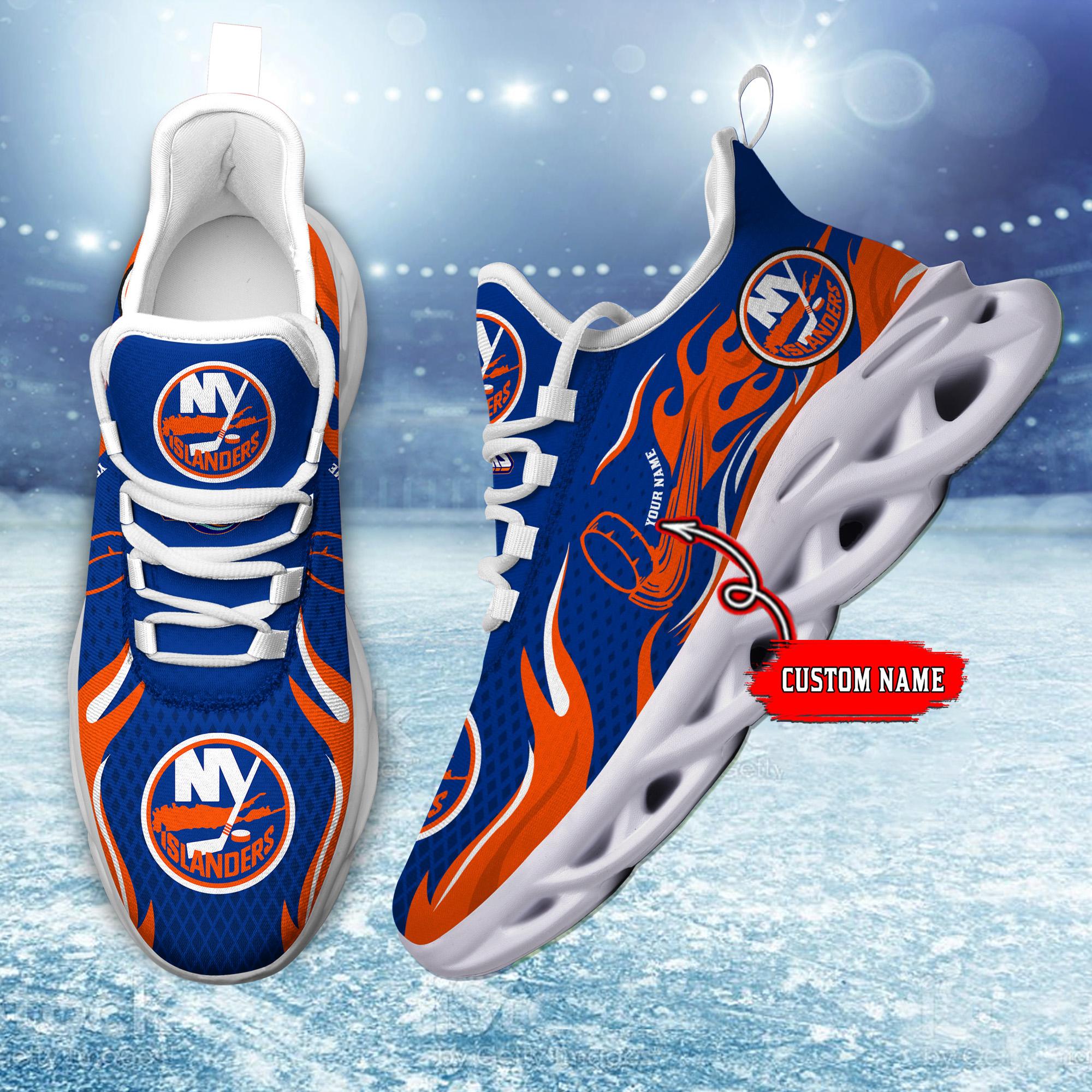 New York Islanders Max Soul Shoes Sneakers For Men And Women Calebmatthewhans