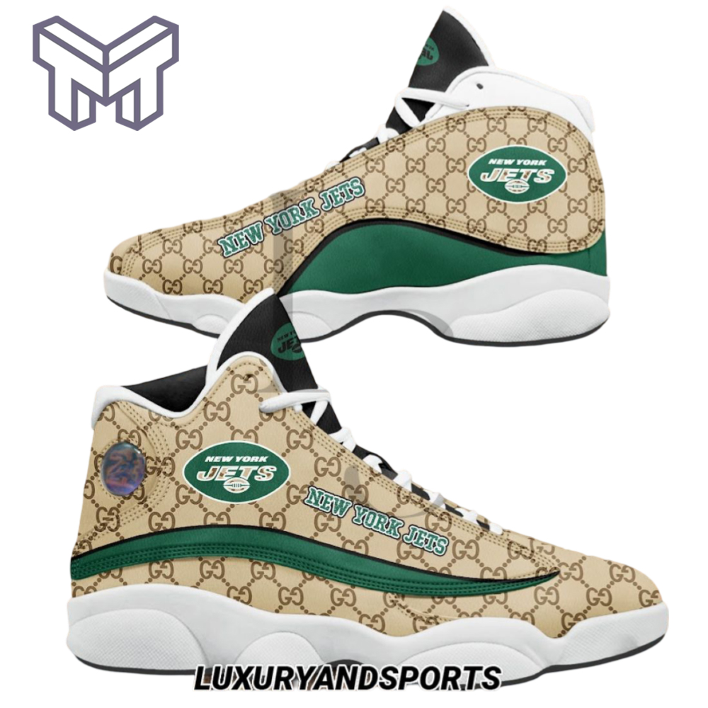 New York Jets AJ13 Sneakers Shoes For Men And Women Calebmatthewhans