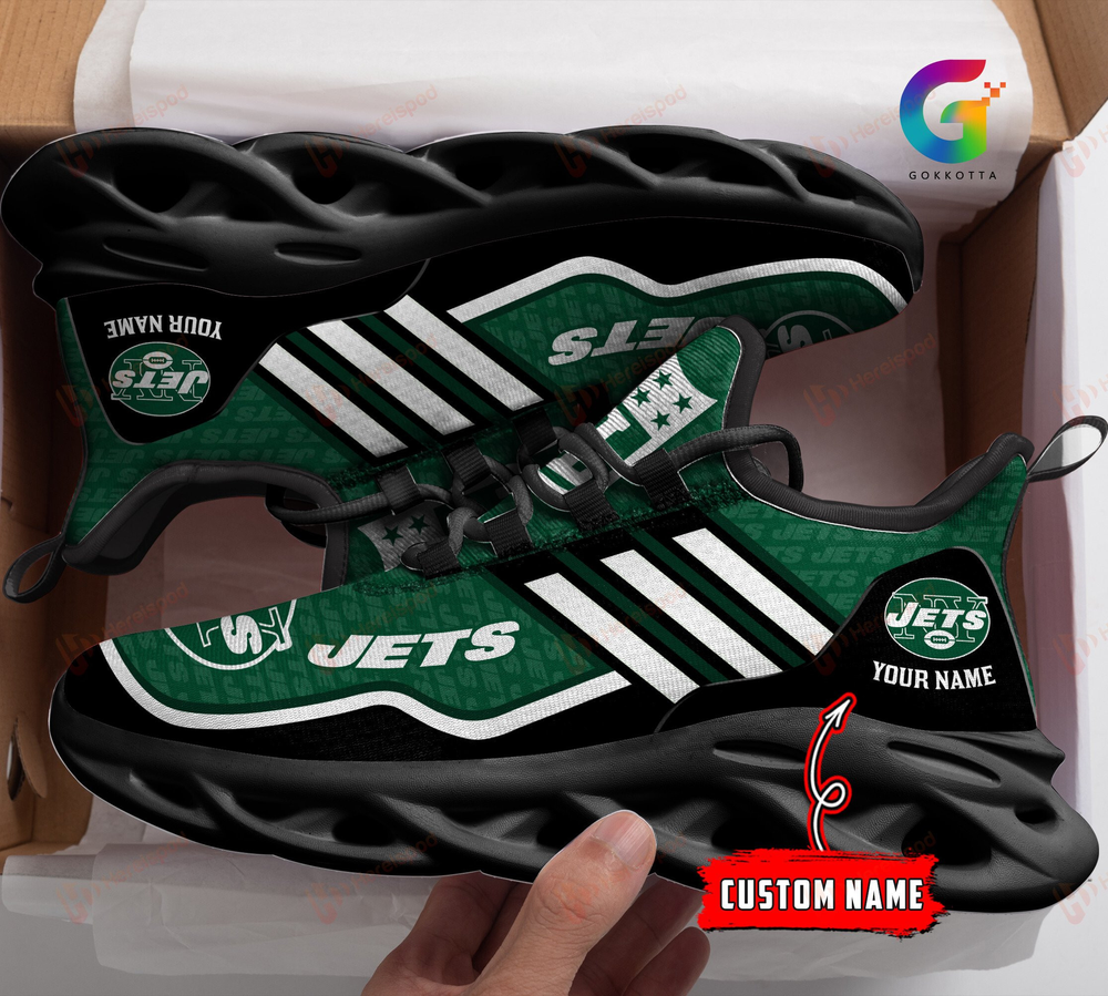New York Jets Max Soul Shoes Sneakers For Men And Women Calebmatthewhans