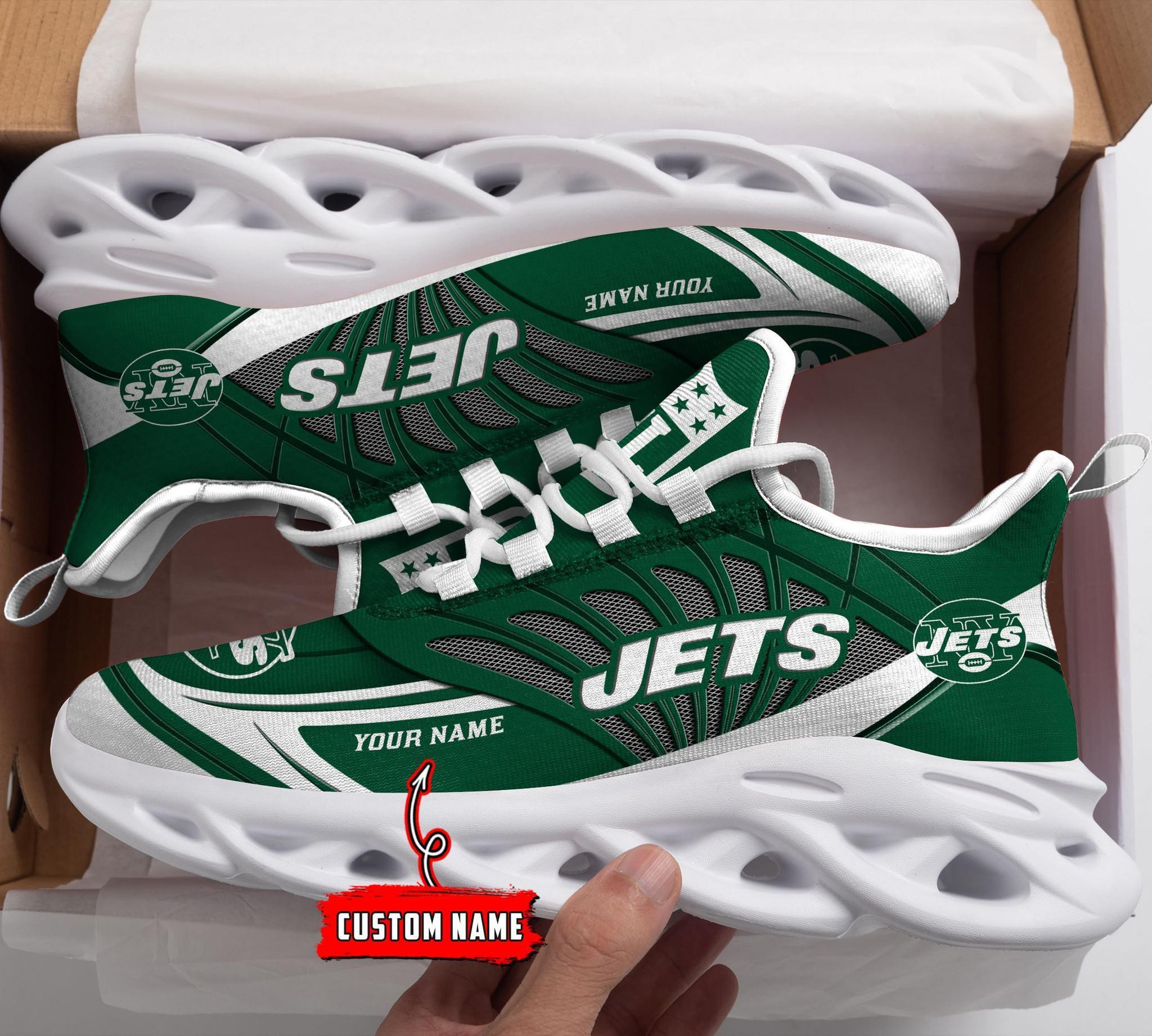 New York Jets Max Soul Shoes Sneakers For Men And Women Calebmatthewhans
