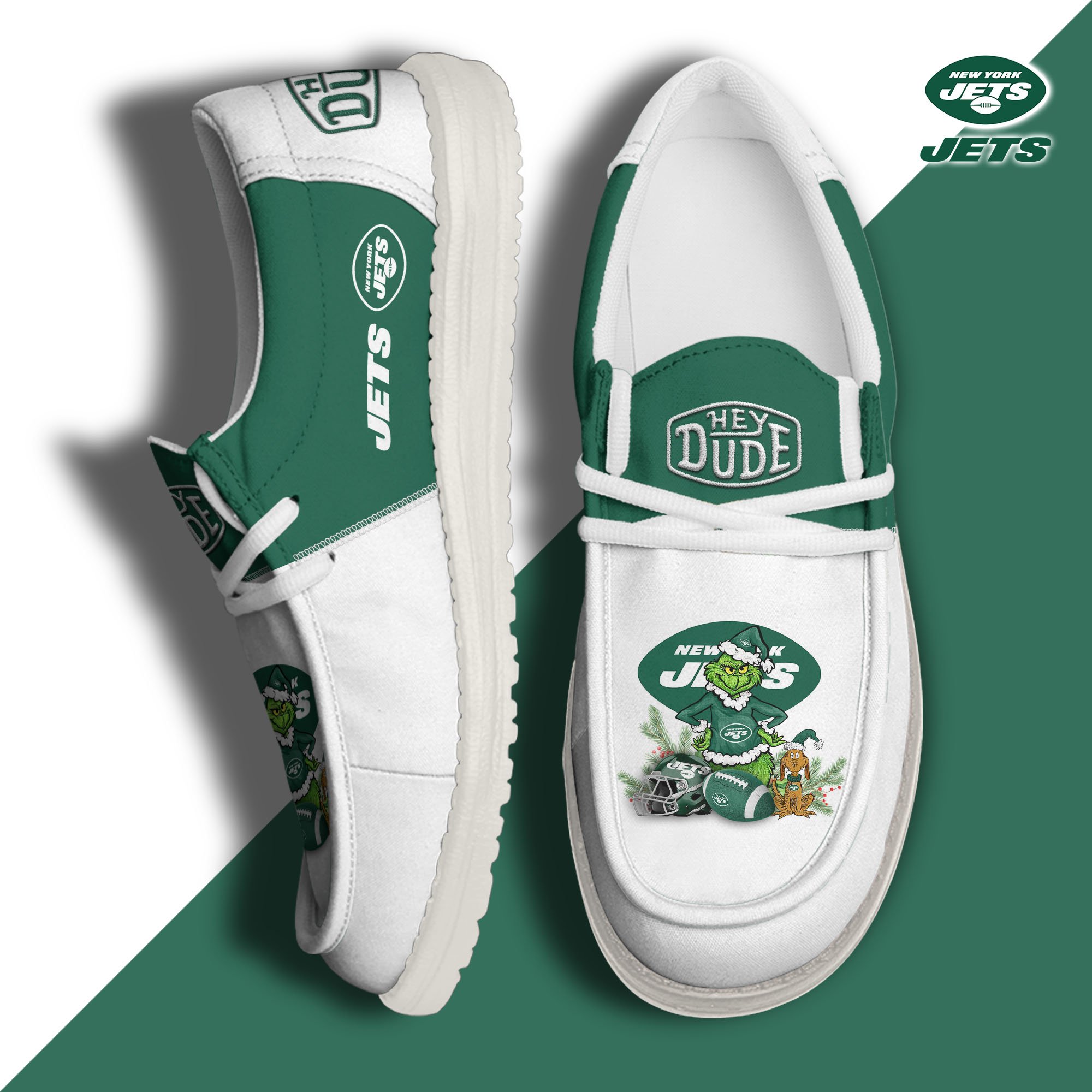 New York Jets Personalized Hey Dude Shoes For Men And Women Calebmatthewhans