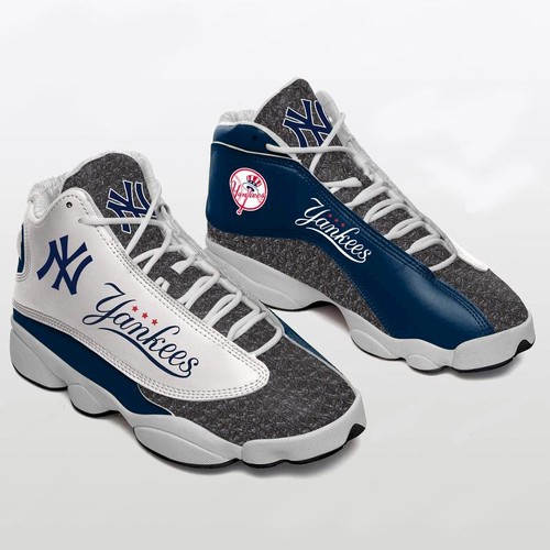 New York Yankees AJ13 Sneakers Shoes For Men And Women Calebmatthewhans