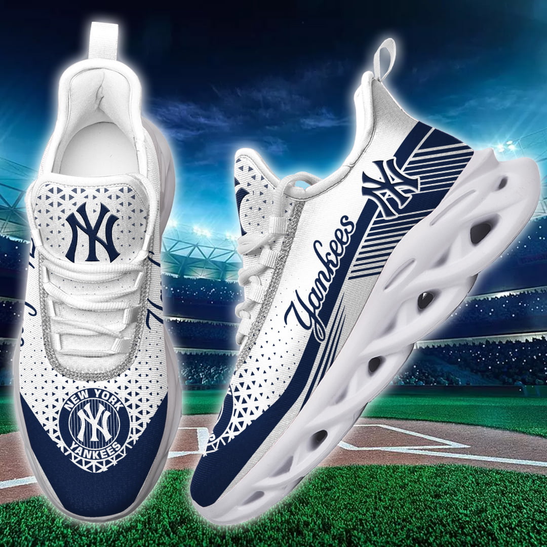 New York Yankees MLB Max Soul Shoes Sneakers For Men And Women Calebmatthewhans