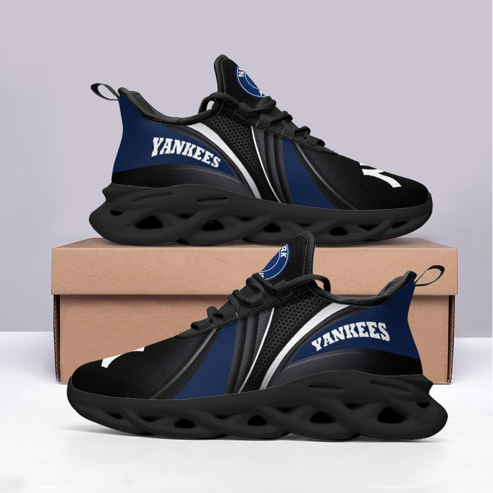 New York Yankees Max Soul Shoes Sneakers For Men And Women Calebmatthewhans